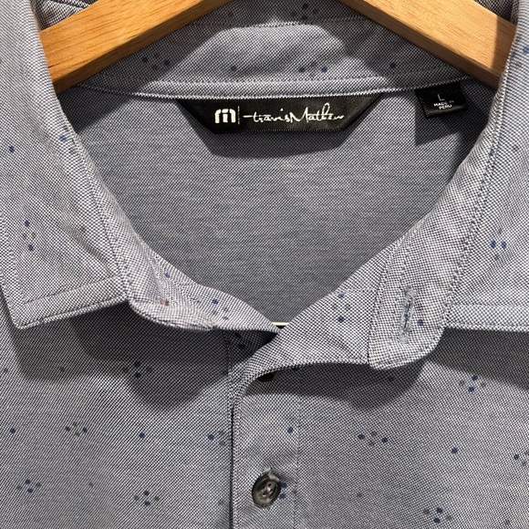 4- Men Sz LARGE Travis Mathew Polos - Picture 4 of 8